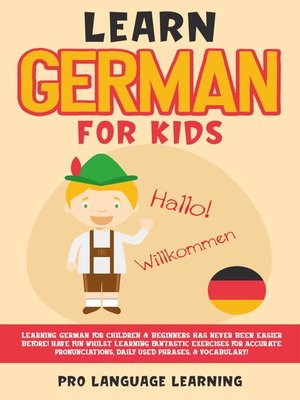 cover image of Learn German for Kids